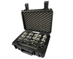 walizka z podkładkami do osiowania maszyn